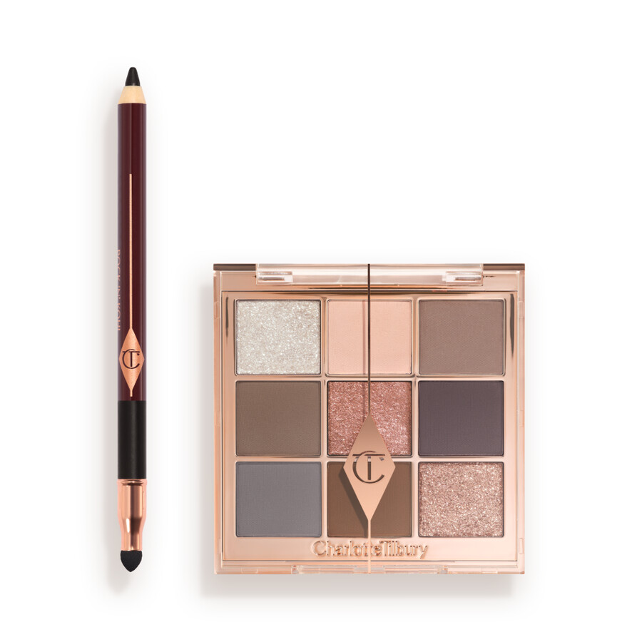 verführerisches rauchiges verschönerndes augen-make-up-set