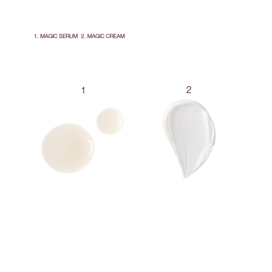 wissenschaftlich fundiertes serum- und zaubercreme-set