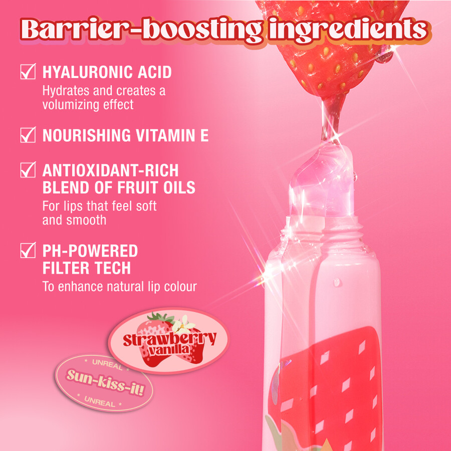 unreal lips healthy glow nectar oil