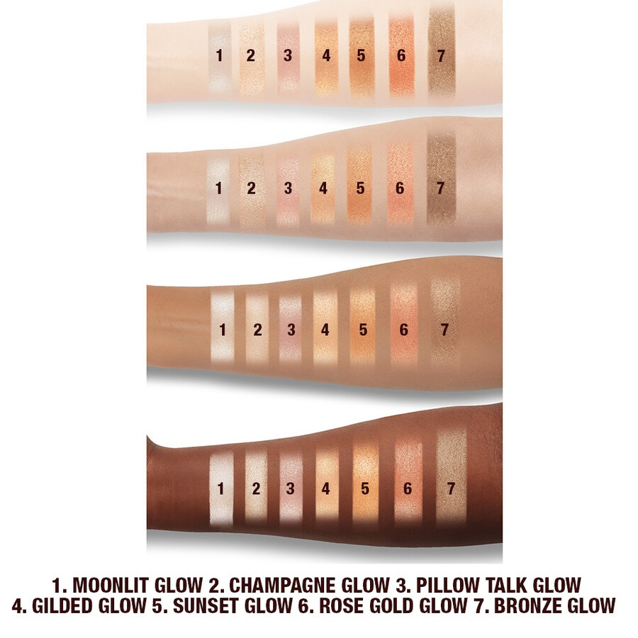 hollywood glow glide gesichts-architekt-textlighter