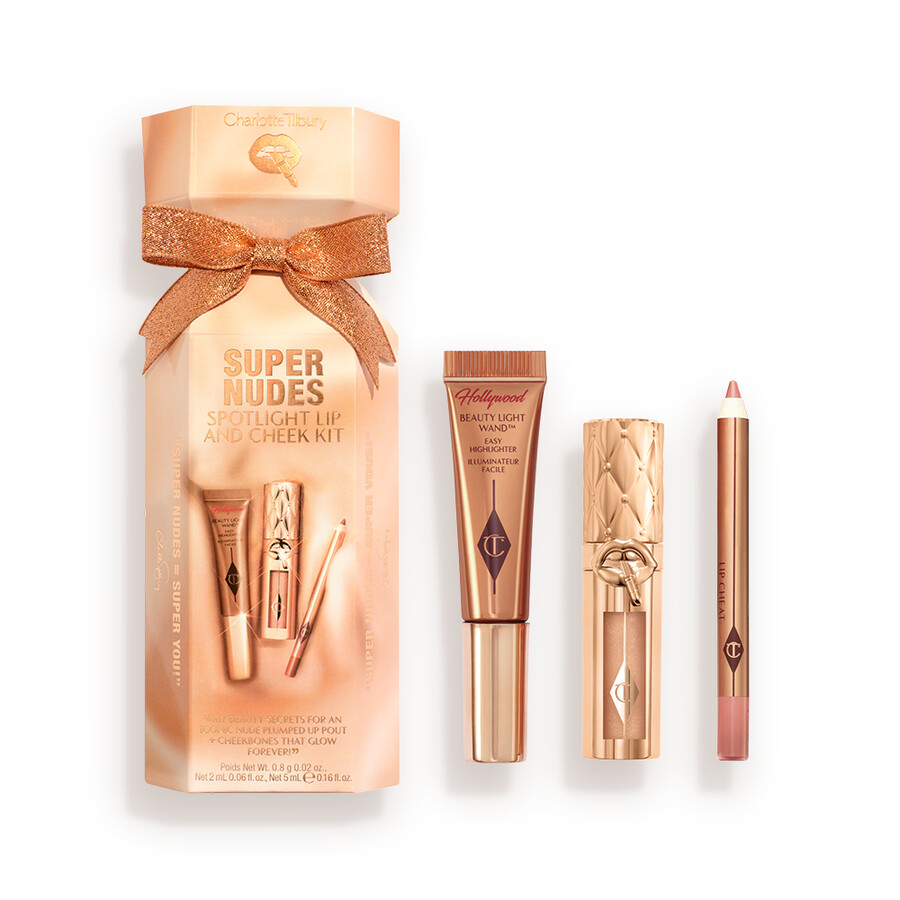 super nudes spotlight lippen- und wangen-set