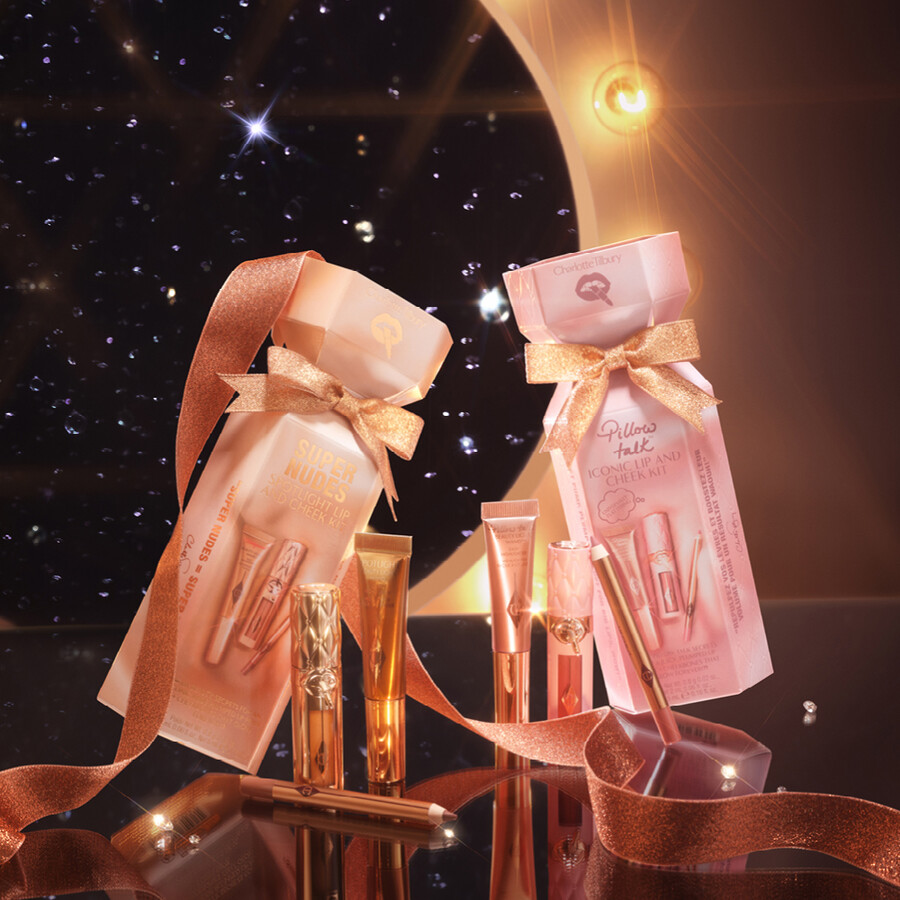 super nudes spotlight lippen- und wangen-set