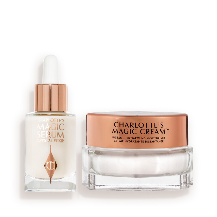 wissenschaftlich entwickeltes serum magische creme mini-duo