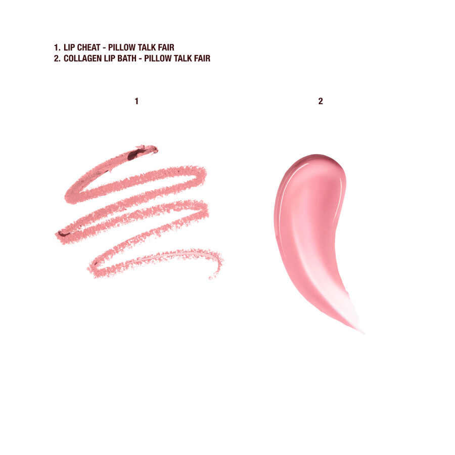 pillow talk mini glossy lips duo